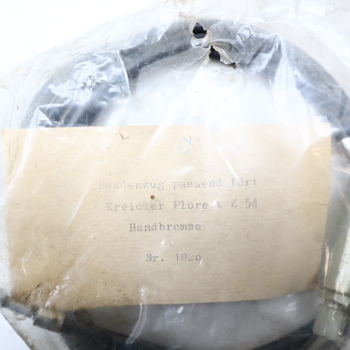 Kreidler Florett K 54 Handbremse Bowdenzug NEU