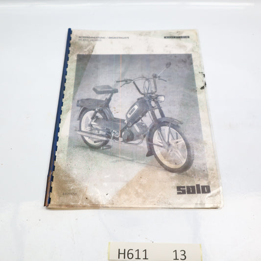 Solo 712 Betriebsanleitung